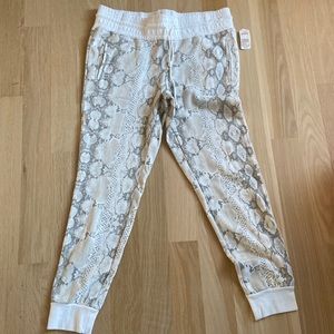Betsy Johnson, size large, jogger sweatpants